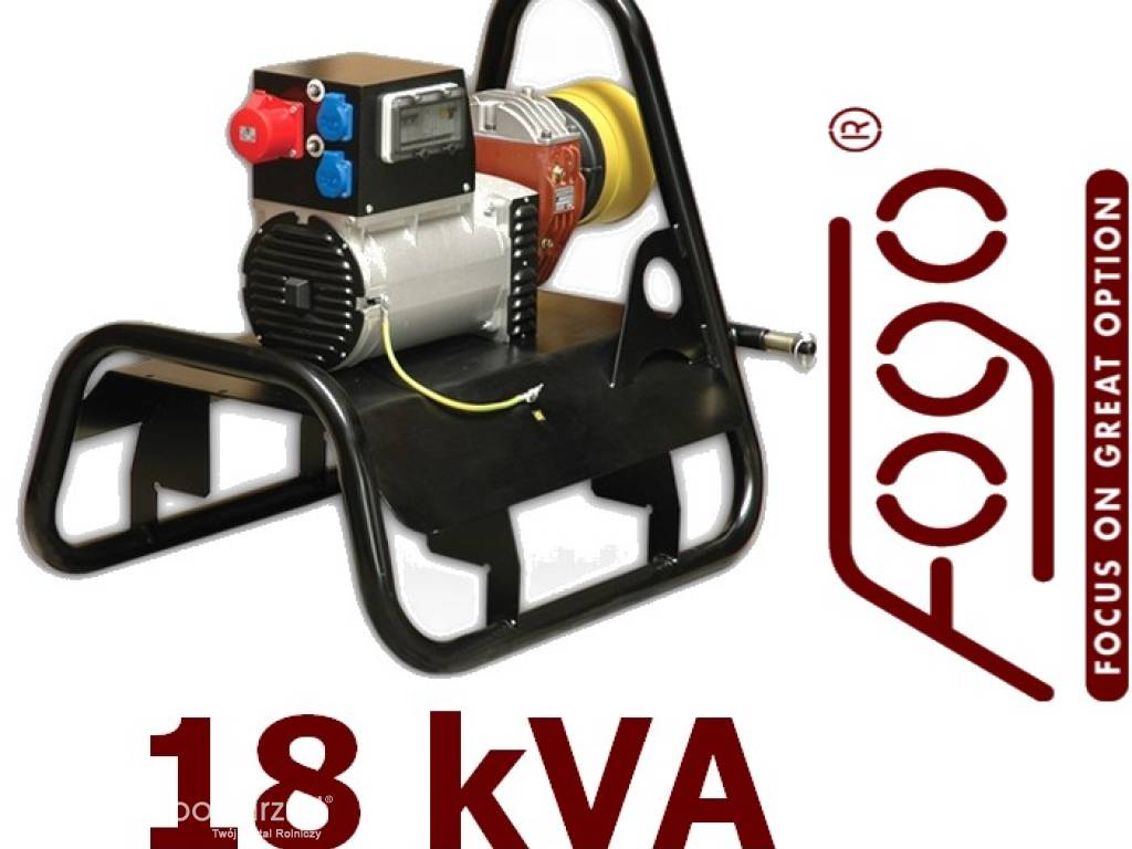 Agregat rolniczy AGROVOLT AV18 moc 18 kVA, agregat prądotwórczy, generator prądu