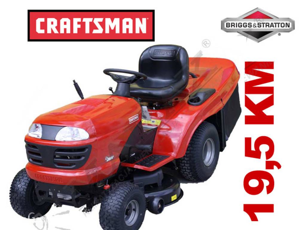 Kosiarka traktorek CRAFTSMAN LT 2000  255630moc 17.5KM, szer. robocza: 107.0cm, przekładnia manualna
