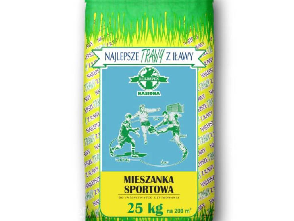 Trawa, nasiona trawy GAZON DEKORACYJNY masa: 25kg, mieszanka gazonowa Rolimpex DARMOWA WYSYŁKA !!!