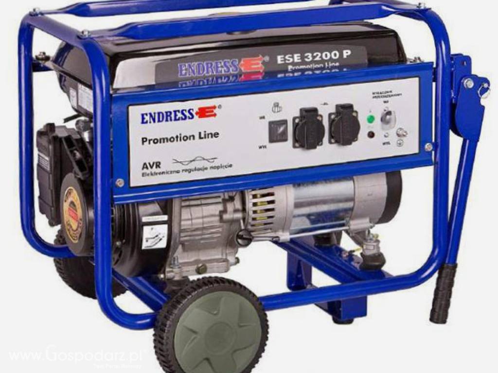 Agregat prądotwórczy Endress ESE 3200 P moc 2800W, agregat prądotwórczy, prądnica spalinowa, generator prądu + AVR