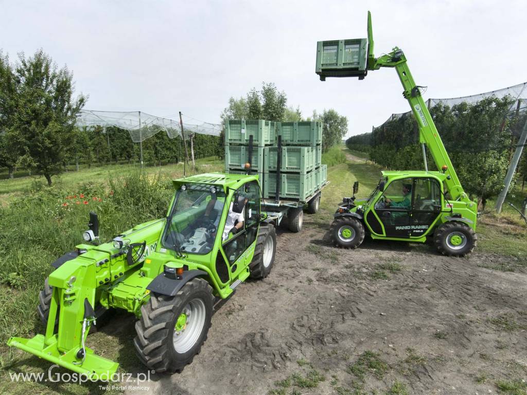 Ładowarka teleskopowa Merlo - model kompaktowy