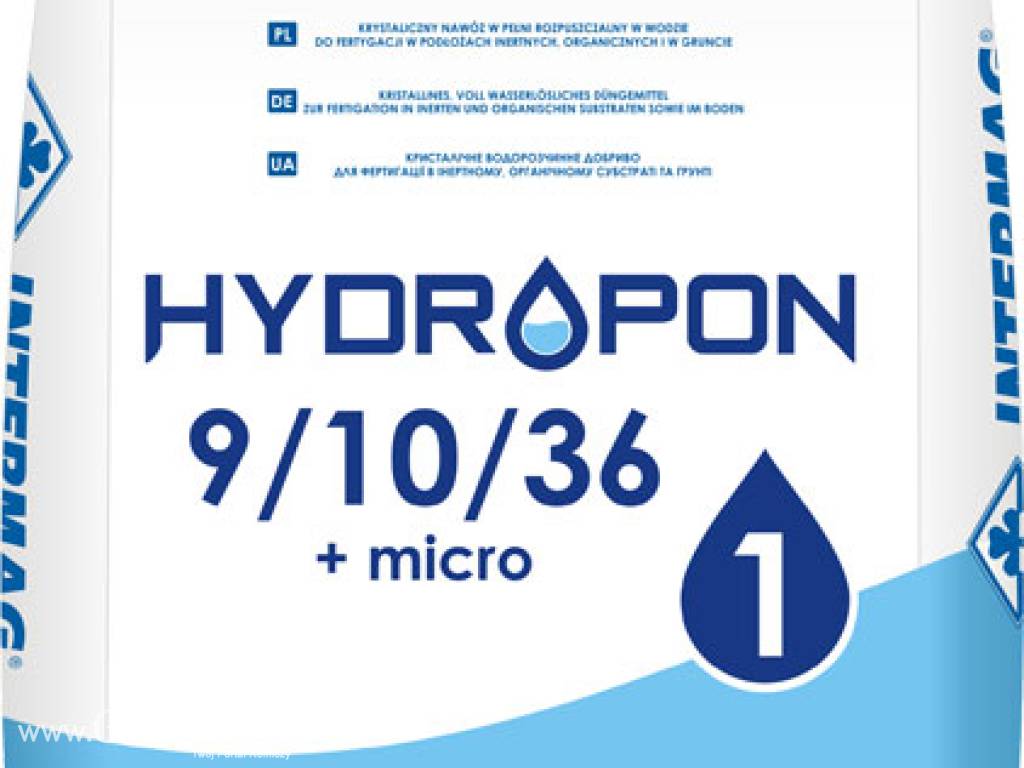 HYDROPON 1 Nawóz do fertygacji