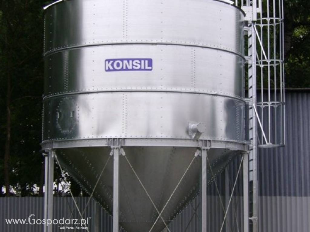 SILOS DO ZIARNA Z LEJEM typ KONSIL60