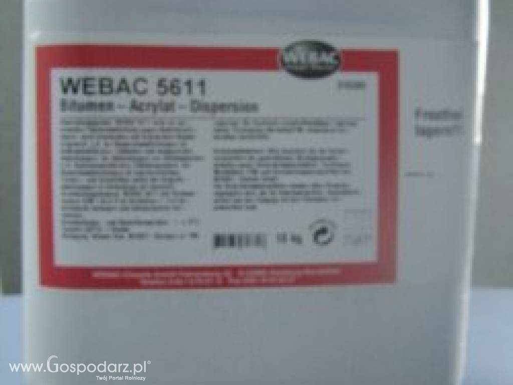 hydroizolacja powierzchniowa, szlam, izolacja balkonu WEBAC 5611 3
