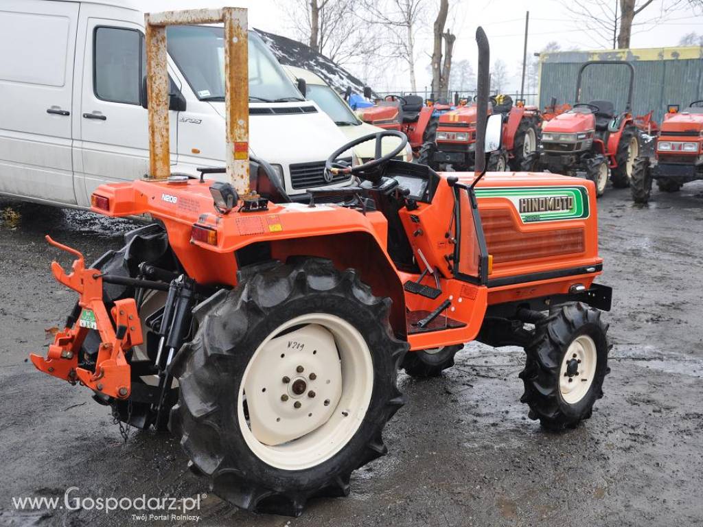 Traktorek Hinomoto N209D 4x4 5