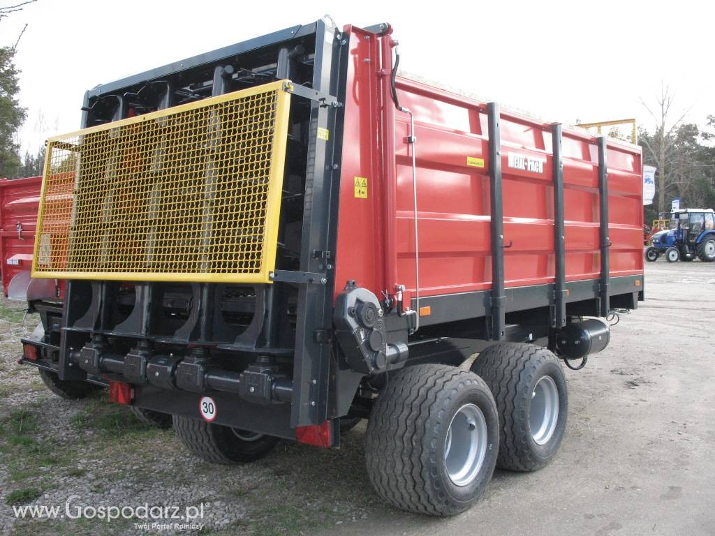 FABRYCZNIE NOWY ROZRZUTNIK OBORNIKA METAL-FACH 8t: 8