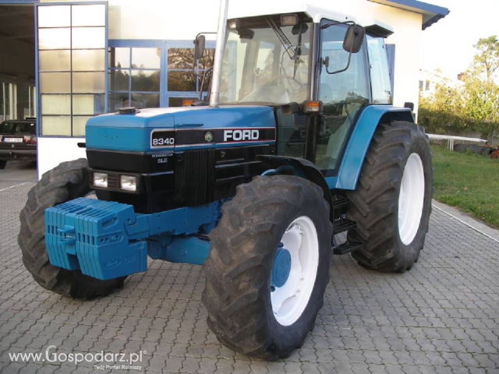 NEW HOLLAND 8340 130KM klima 94r 5800mtg ZADBANY LUX 6