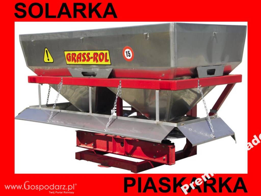 NOWA Piaskarka Solarka do ciągnika CHROMONIKIEL