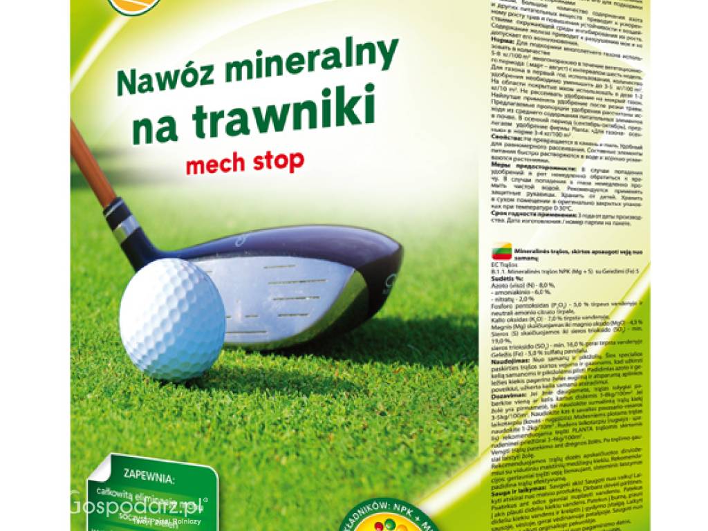 Nawóz mineralny na trawniki