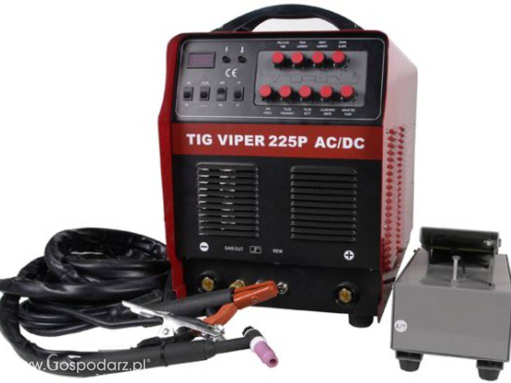 Spawarka inwenterowa SPAW TIG VIPER 225P AC/DC