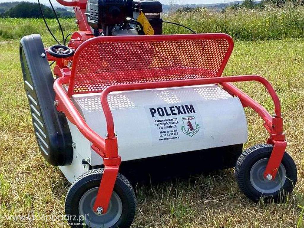 SAMOBIEŻNA KOSIARKA BIJAKOWA NAPĘDZANA SILNIKIEM SPALINOWYM 8KM, SZEROKOŚĆ ROBOCZA 60CM. SKRZYNIA BIEGóW