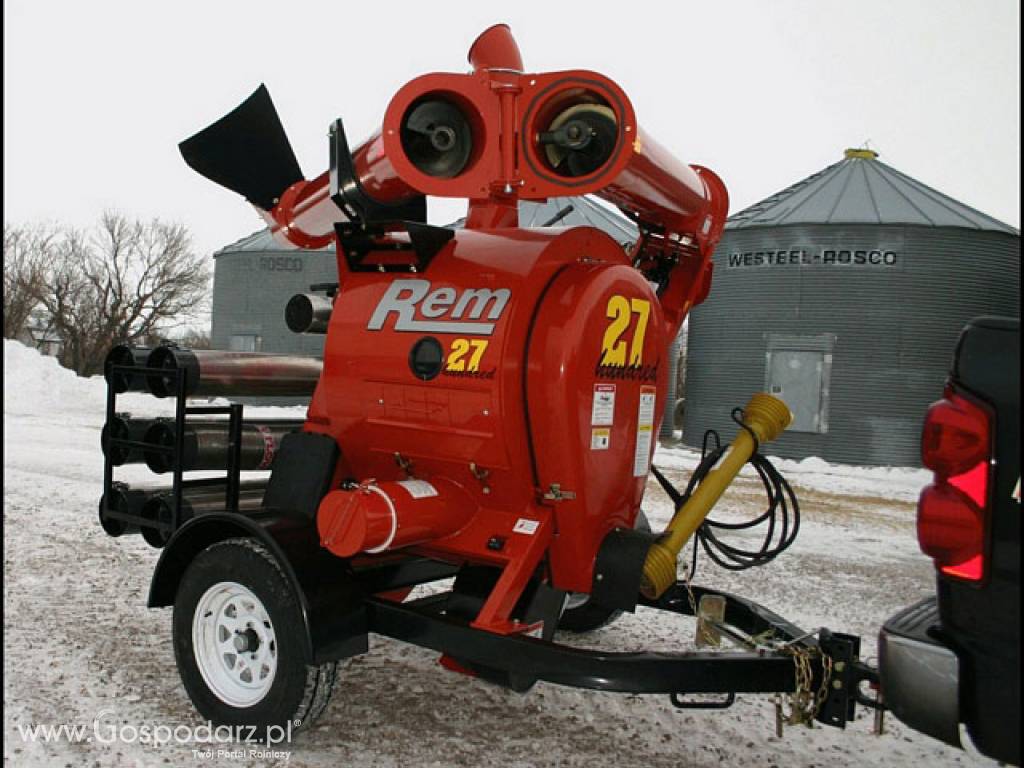 REM GRAIN VAC 2700 PRZENOŚNIK ZIAREN do 163 t/godz.