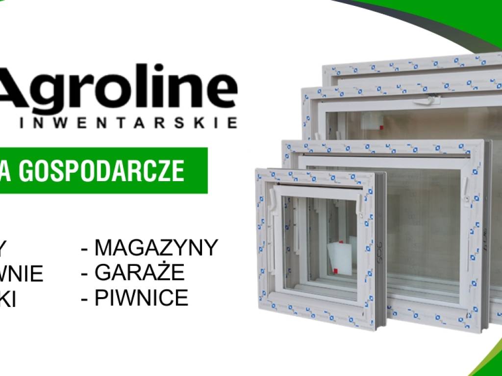 Okna gospodarcze inwentarskie 50x80 szybko tanio solidnie