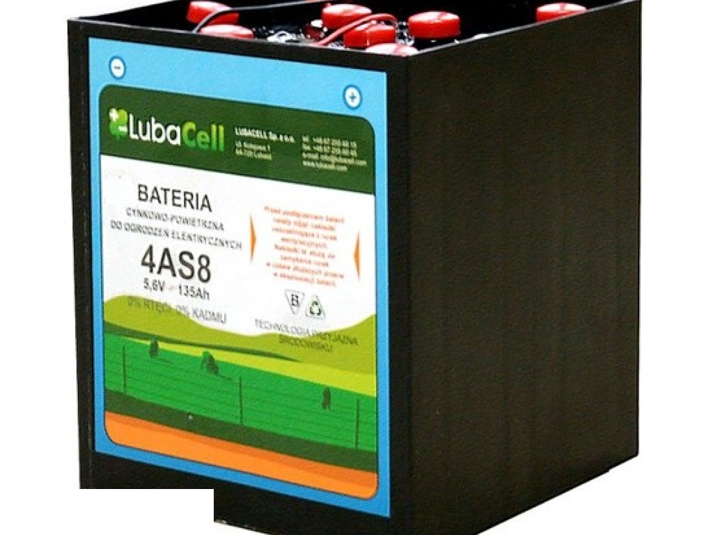 Bateria cynkowo-powietrzna 4AS8 5,6V,135 Ah