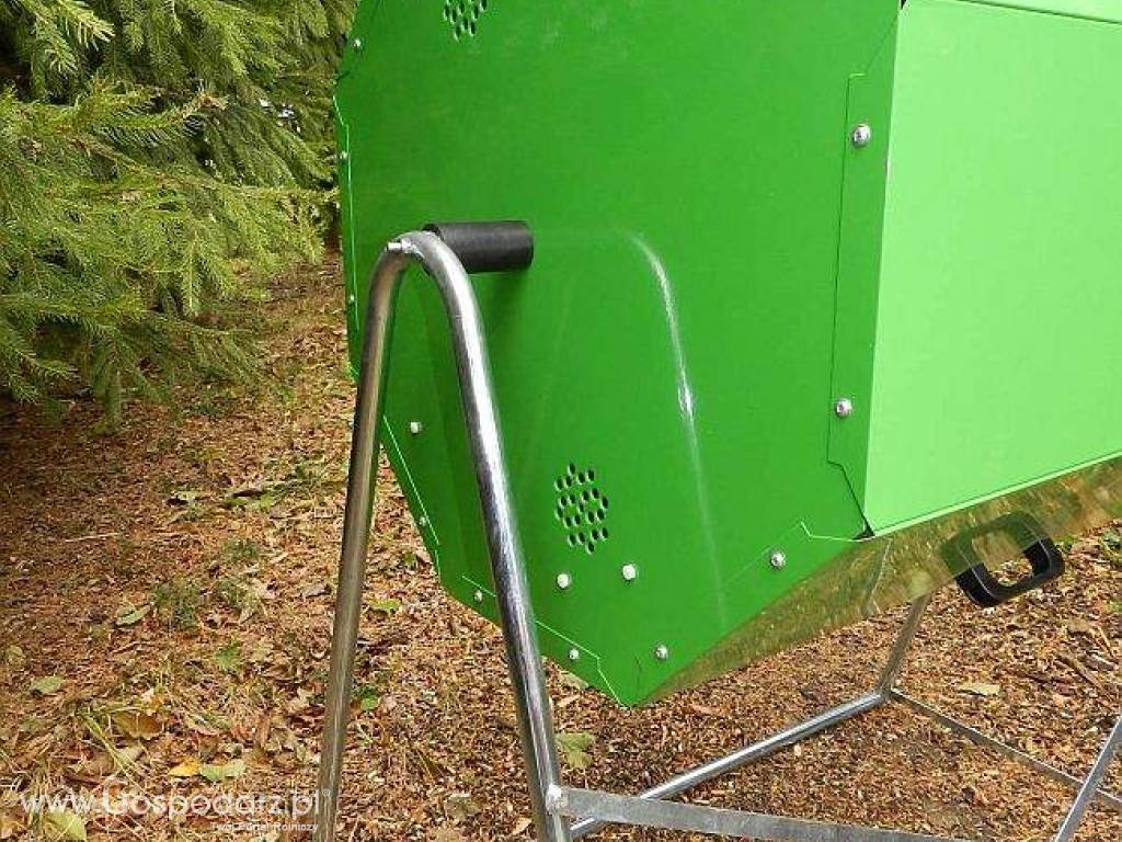 OBROTOWY DWUKOMOROWY KOMPOSTER DO ODPADKÓW KUCHENNYCH 3