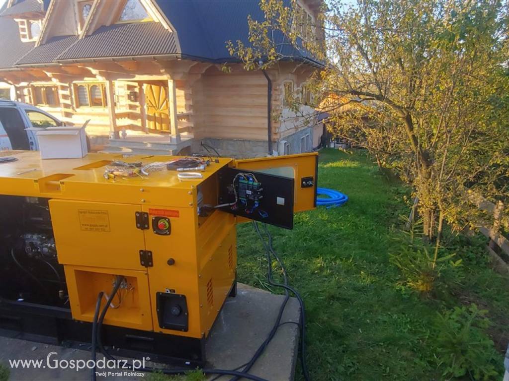 Agregat prądotwórczy agregaty prądotwórcze GAPPA 50 kw 64 kw 75 kw avr szr