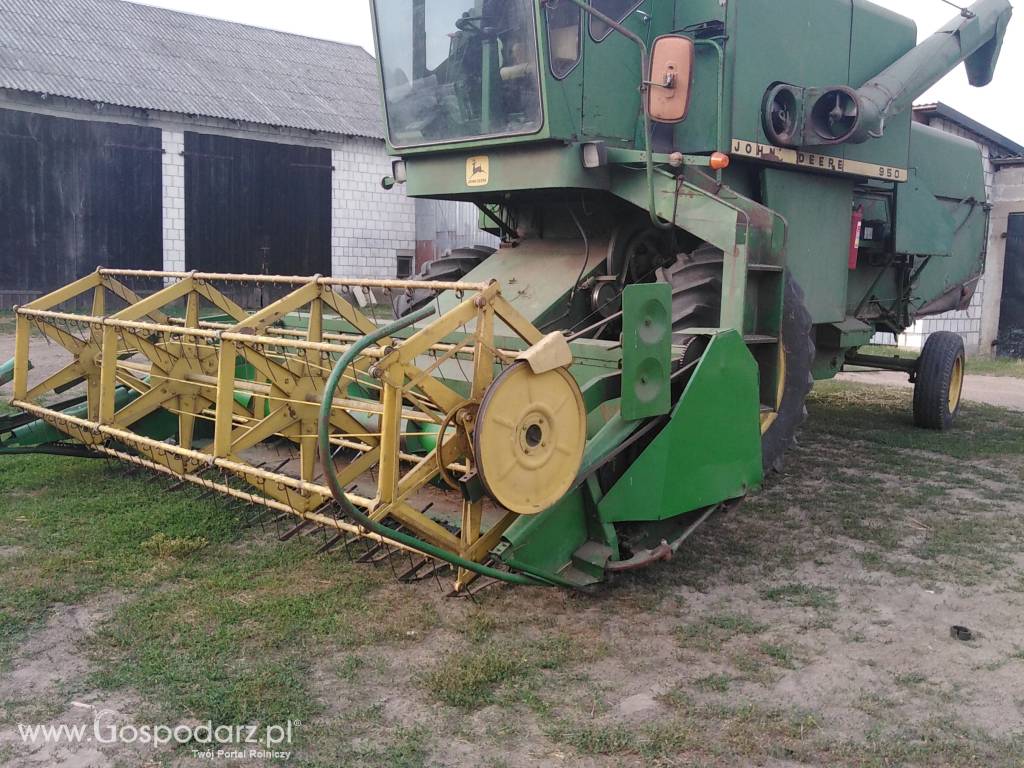 Kombajn John Deere 950 kabina sieczkarnia 3