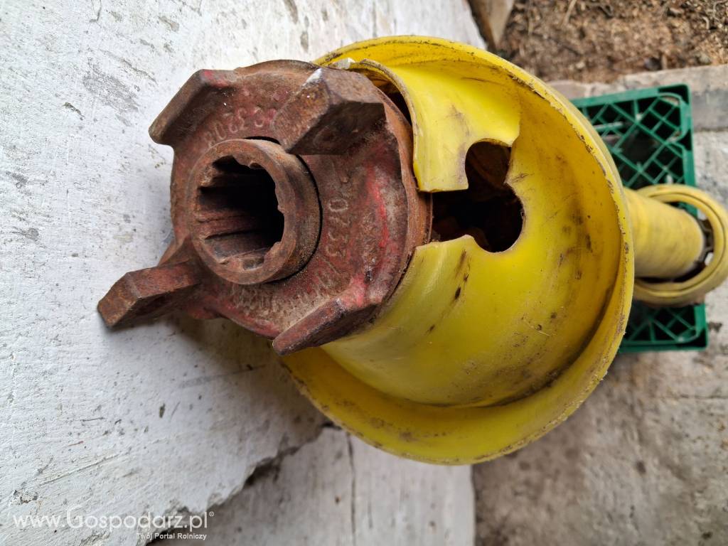 Wał przegubowo-teleskopowy WOM Agromet Lublin 250 Nm 5