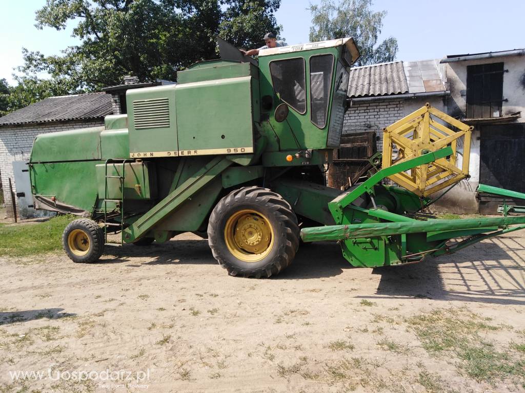 Kombajn John Deere 950 kabina sieczkarnia 4