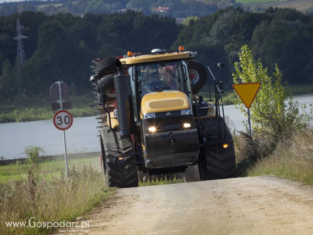 Ciągniki gąsienicowe Challenger seria MT800E