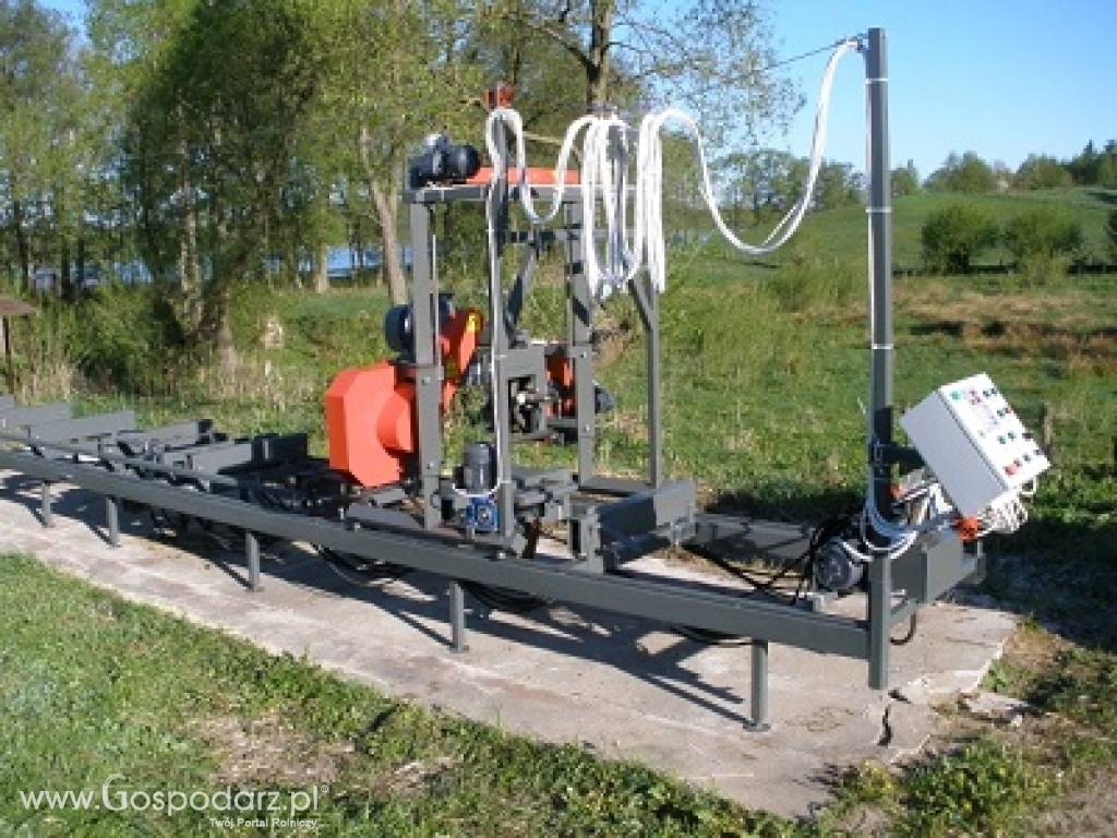 Trak taśmowy, stacjonarny z hydrauliką