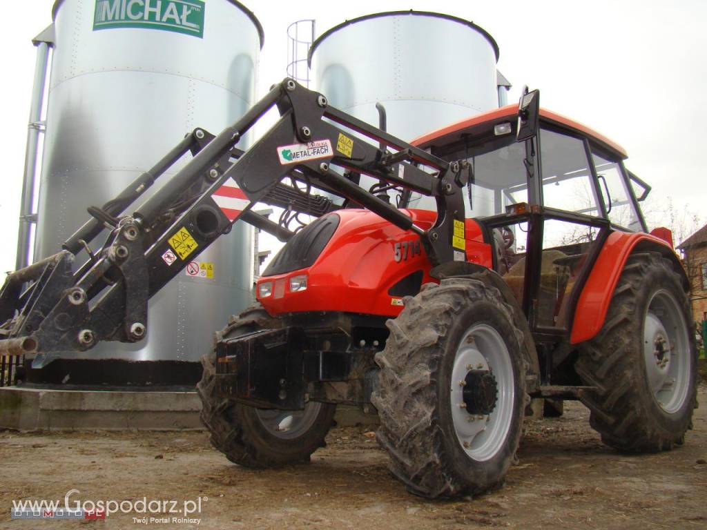 URSUS 5714 2004r , 1300 mth + ładowacz czołowy MF