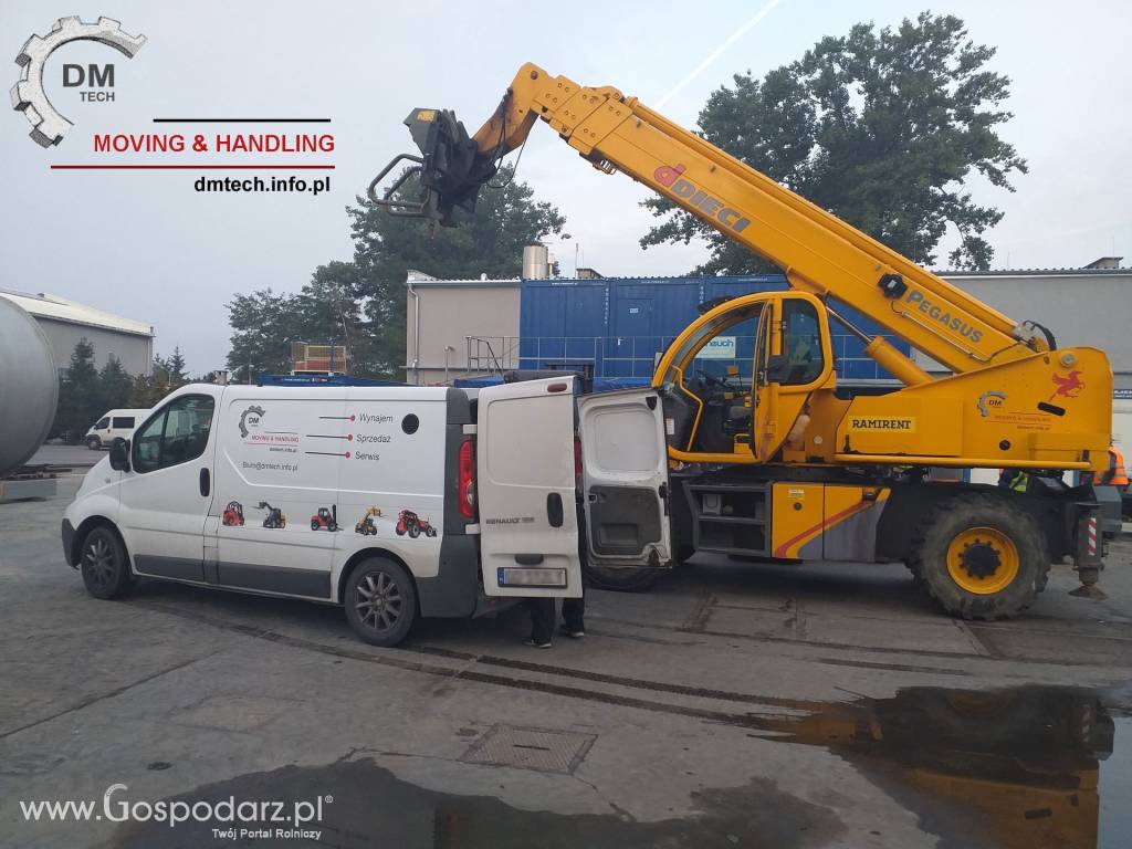 Wynajem ładowarek teleskopowych - ładowarki teleskopowe Merlo Manitou Dieci 4