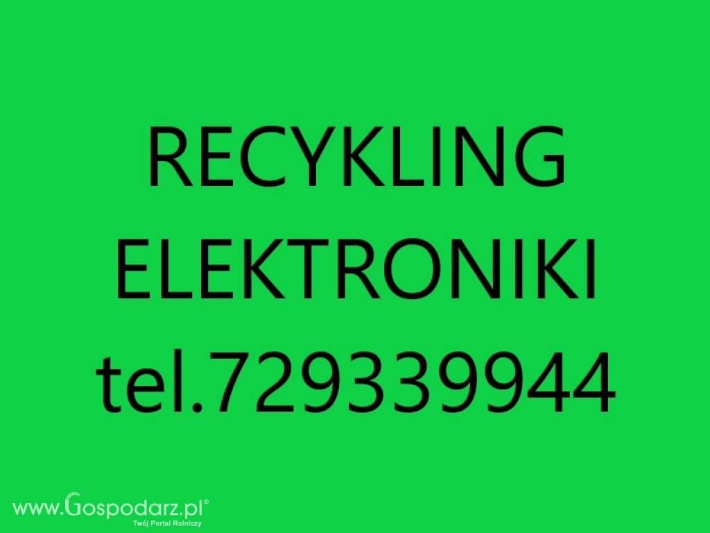 Recykling komputerów, recykling elektroniki, utylizacja komputerów, utylizacja elektroniki