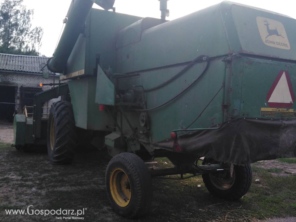 Kombajn John Deere 950 kabina sieczkarnia 5