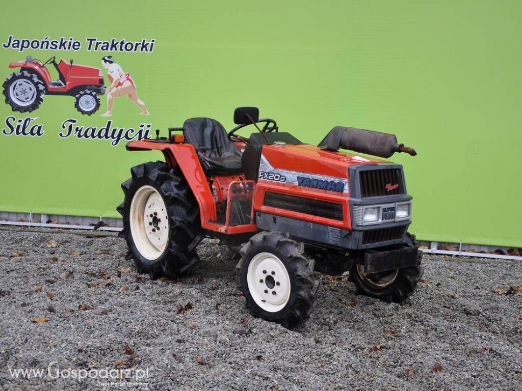 Traktorek Yanmar FX20D 4x4