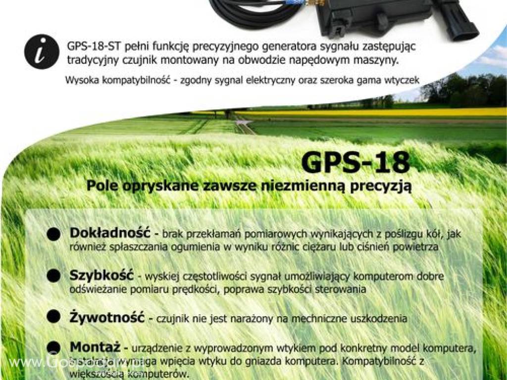 Czujnik prędkości GPS-18 4