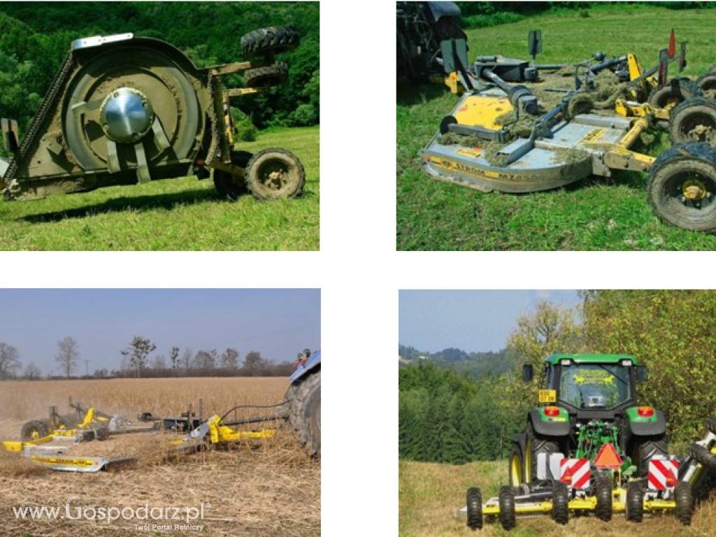 Usługi trzyrotowym mulcherem 3