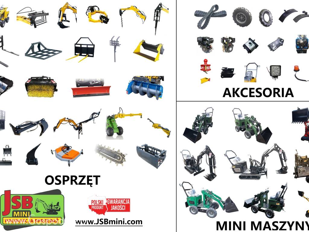 Ładowarka Koparka Wozidło - NOWE 2025 - Prosto od Producenta JSB POLSKA 3