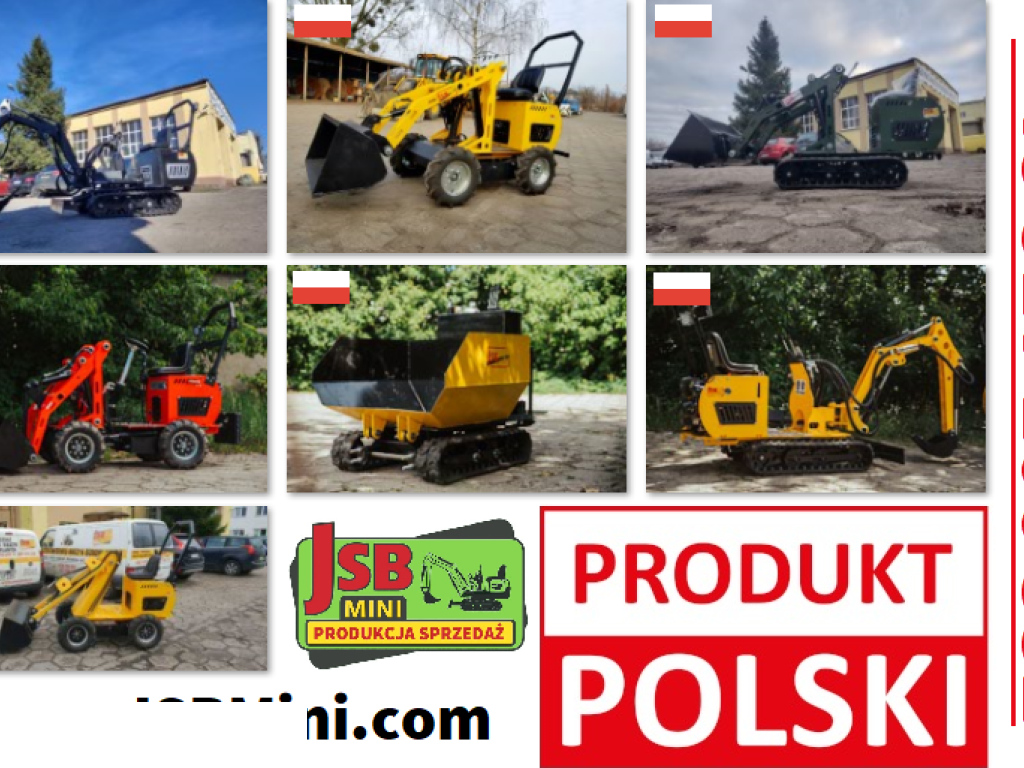 Ładowarka Koparka Wozidło - NOWE 2025 - Prosto od Producenta JSB POLSKA