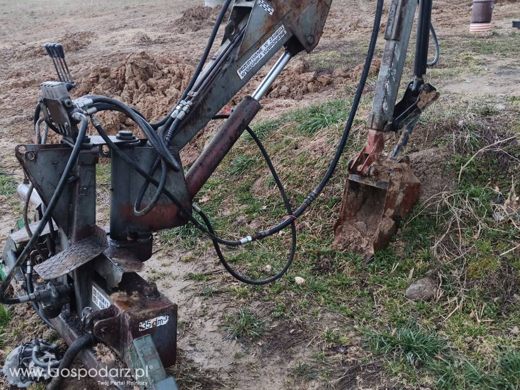 Trol T274 (oryginał) cyklop koparko ładowarka do ciagnika 4
