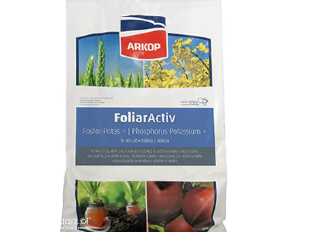 Nawóz NPK - FoliarActiv Fosfor-Potas  9-40-26 + mikro