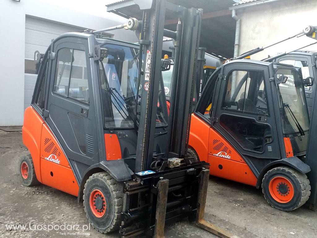 Wózek widłowy Linde wynajem, sprzedaż, serwis wózków widłowych 4