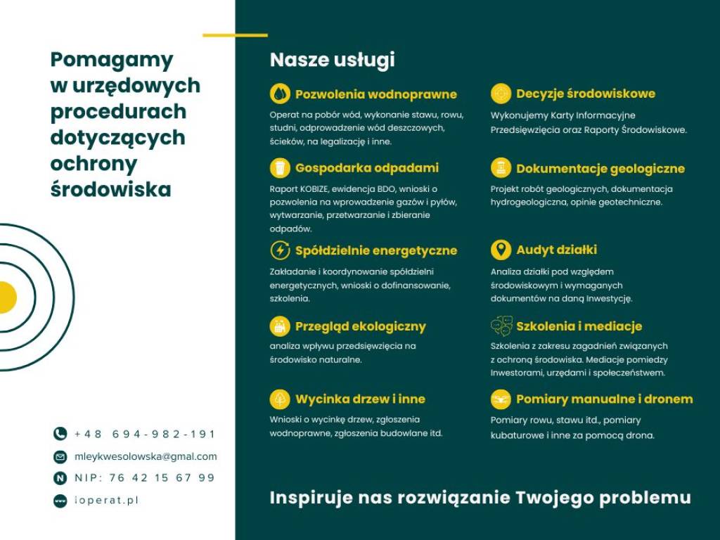 Operat wodnoprawny - pozwolenie wodnoprawne 4