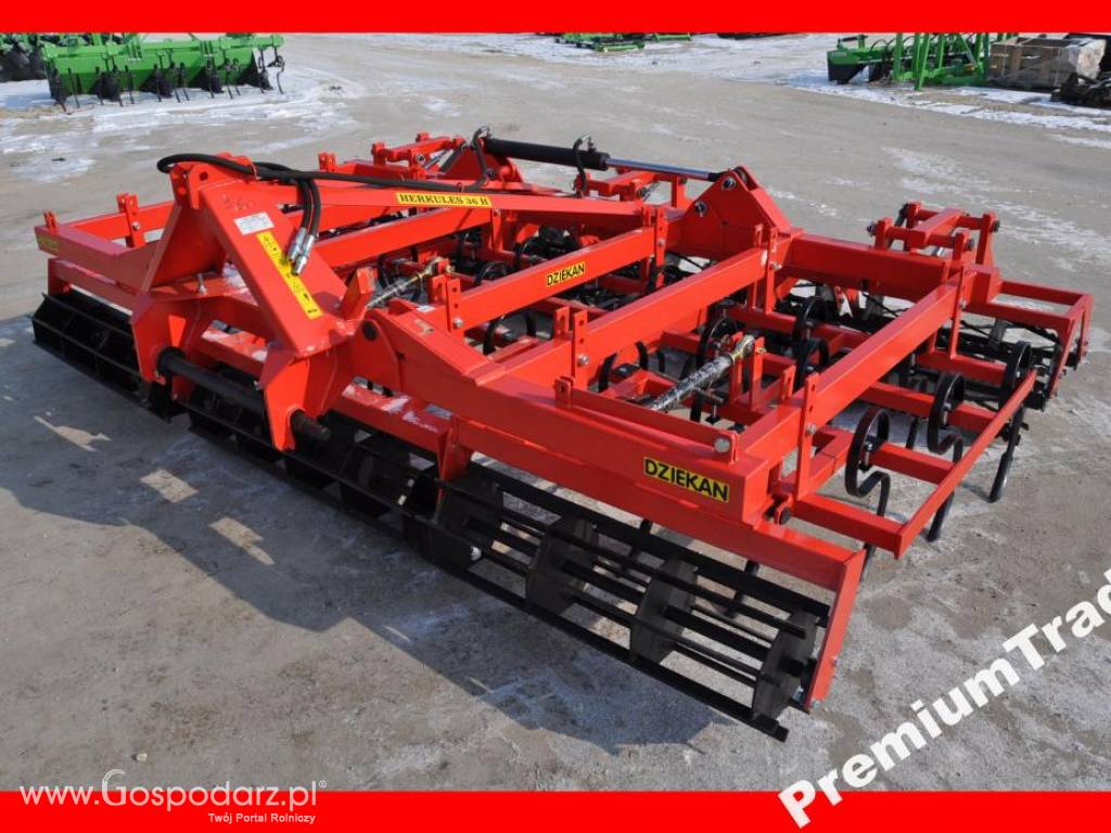 NOWY Agregat Uprawowy Drapki 3,6m Hydrauliczny