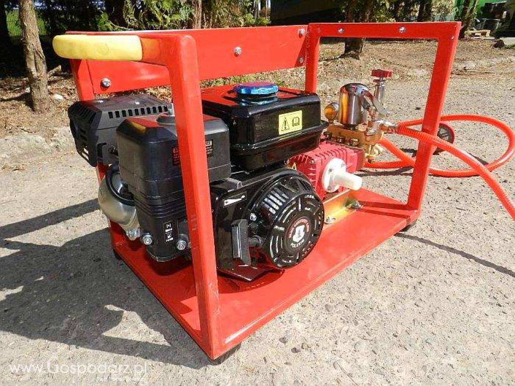 OPRYSKIWACZ SPALINOWY PRZENOŚNY,  moduł napędowy silnik + pompa 4