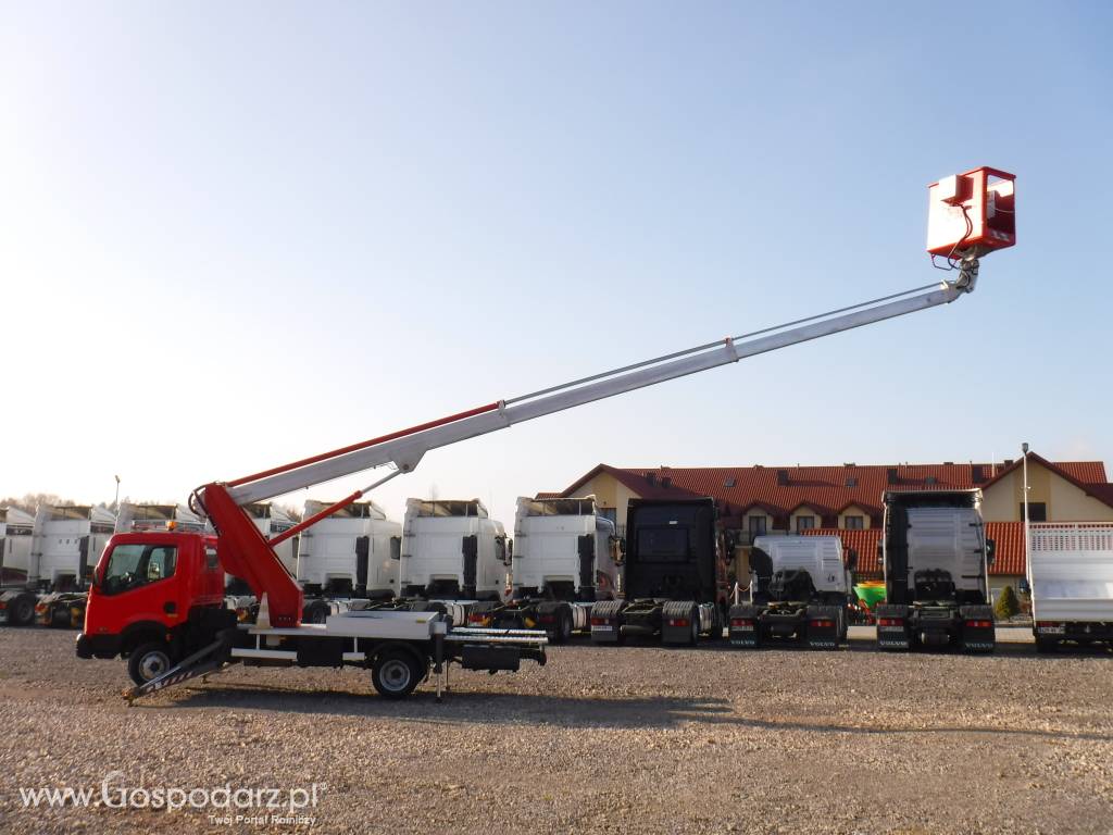 Renault Maxity 35.11 Zwyżka Podnośnik Koszowy 18m ALUMINIOWY I wł. 18 metrów