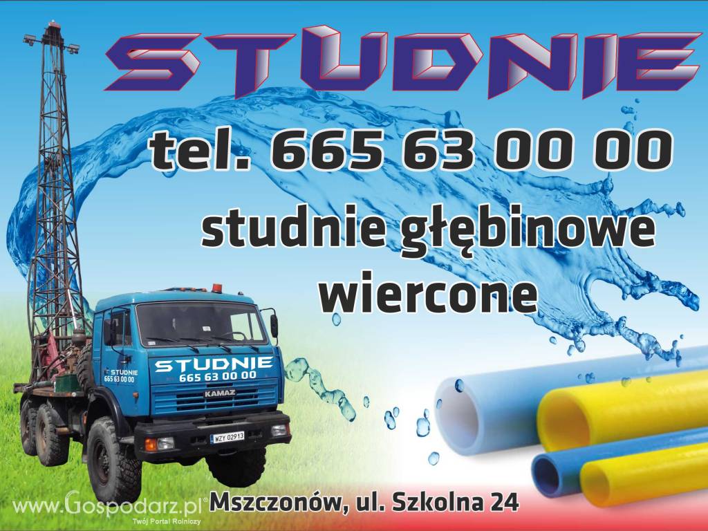 STUDNIA STUDNIE WIERCONE GŁĘBINOWE