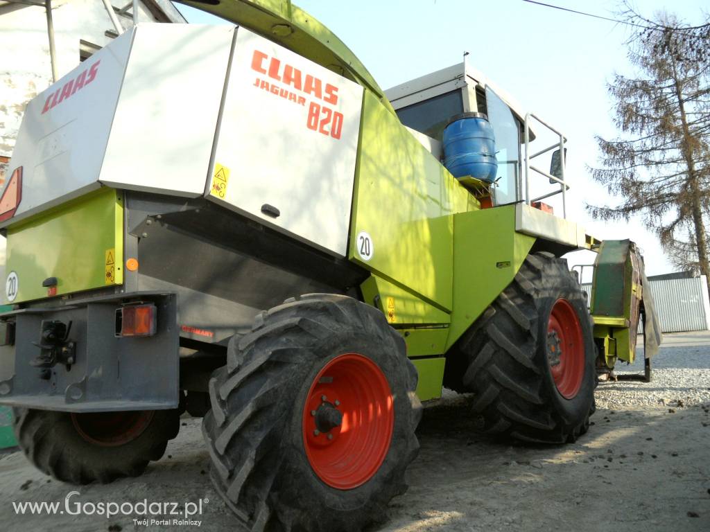 SIECZKARNIA CLAAS JAGUAR 820 ROK 1998 + Kemper Claas Champion RU450 6