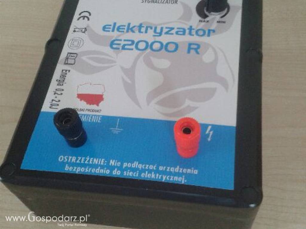 Elektryzator  sieciowo/akumulatorowy - PASTPOL  E2000 R – 2J 5