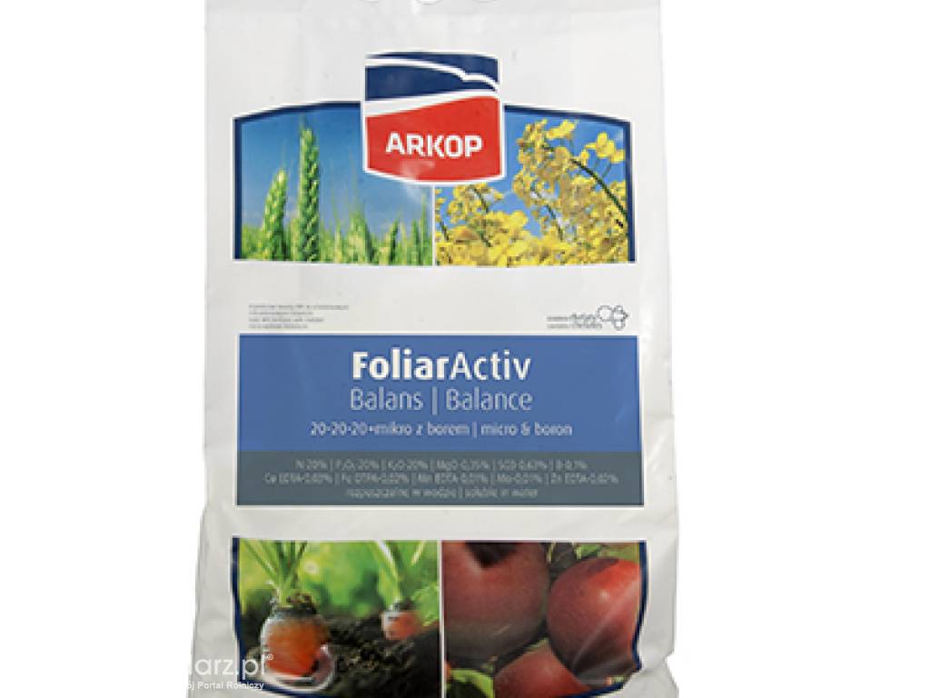 Nawóz NPK - FoliarActiv Balans 20-20-20 + mikro z borem