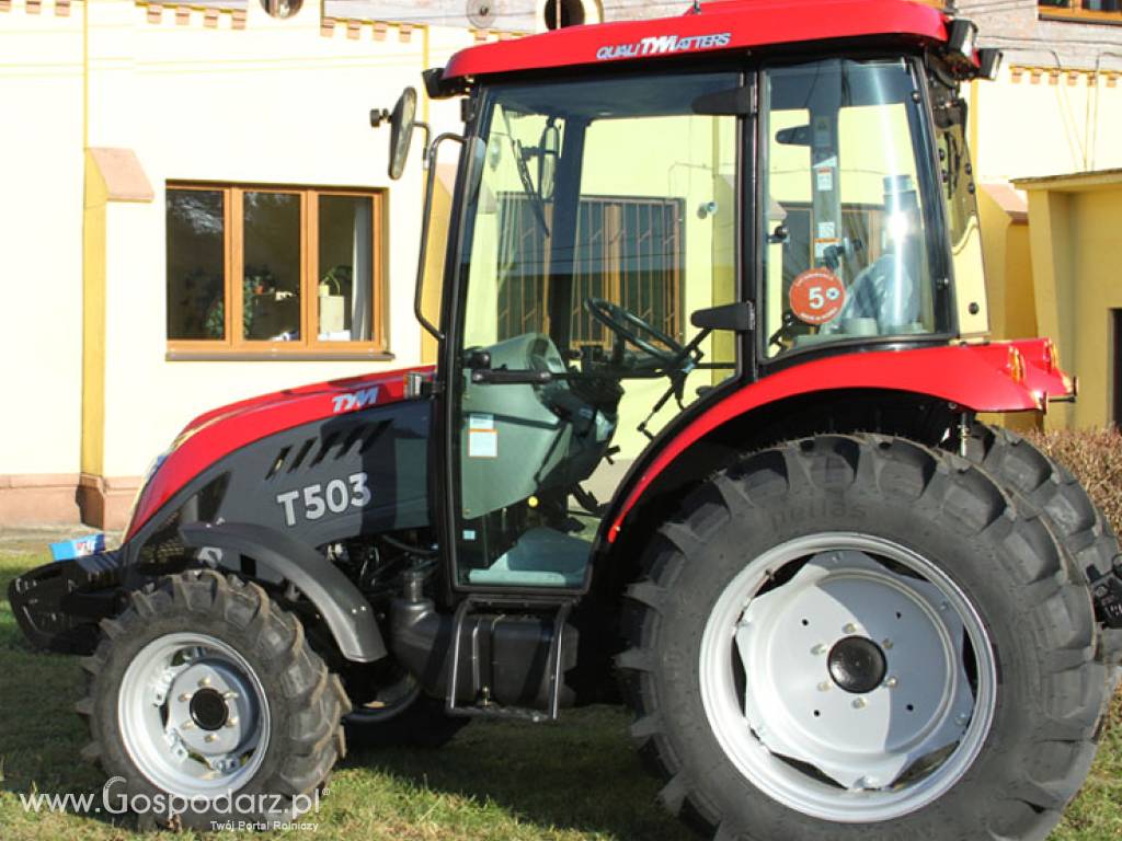 Ciągnik rolniczy TYM 503 / Traktor / Traktorek/ komunalny / NOWY 6