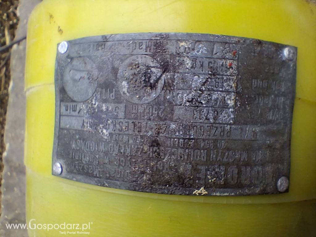 Wał przegubowo-teleskopowy WOM Agromet Lublin 250 Nm 3