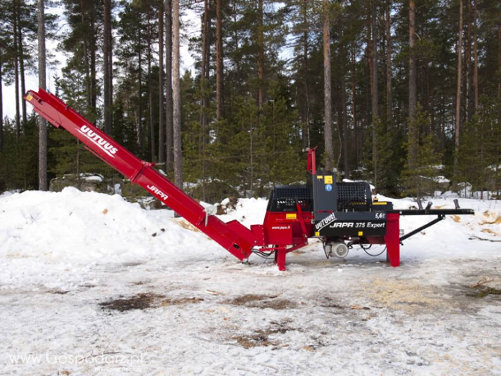 Kombajn do drewna kominkowego z piłą łańcuchową JAPA 375 5