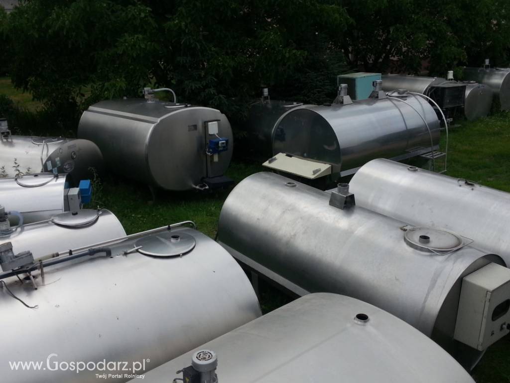 Schładzalniki do mleka kazdy typ i pojemnosc od 500l do 8000l