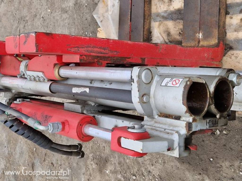 Paletyzer na dwie palety Durwen DPK30C podwójny paletyzer, widły do palet 5
